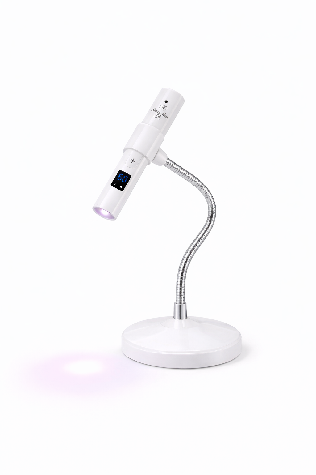 TOUCH MINI FLASH CURE LED LAMP white & black