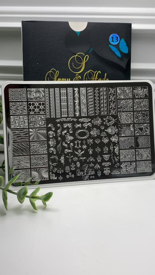 STAMPING PLATE #13