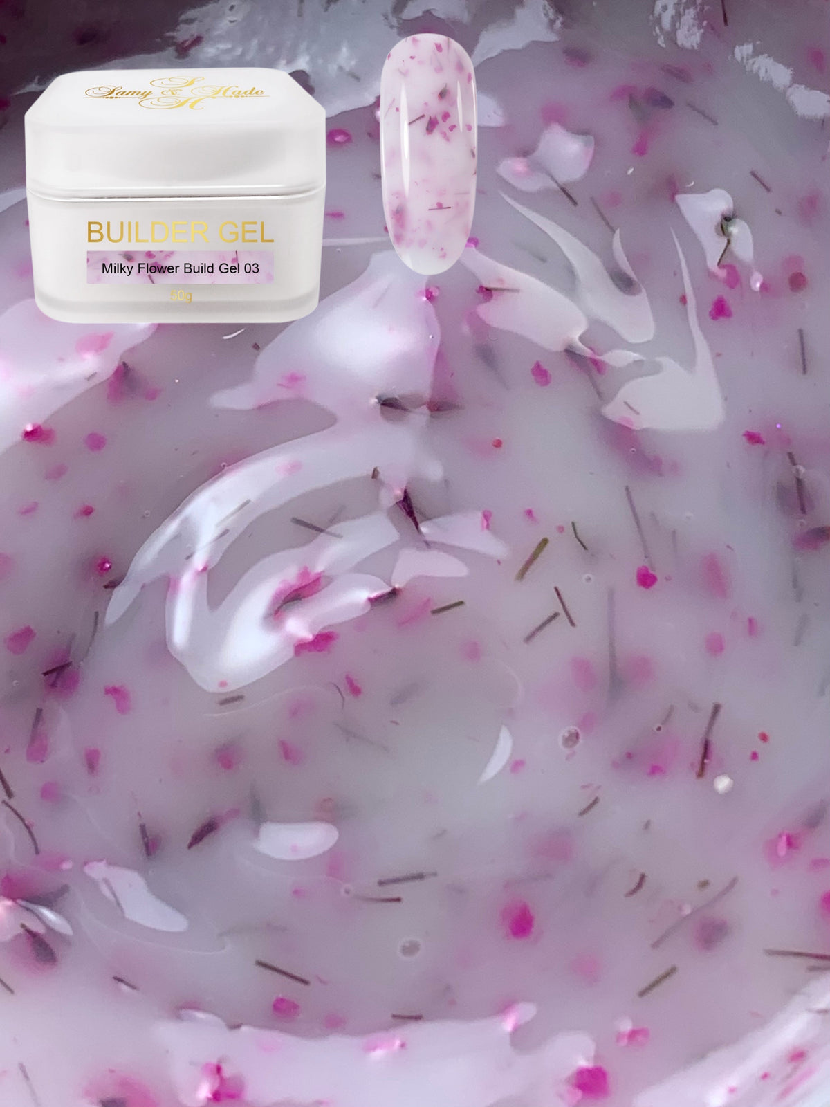 Milky Flower Builder Gel colección 12 colors (33)