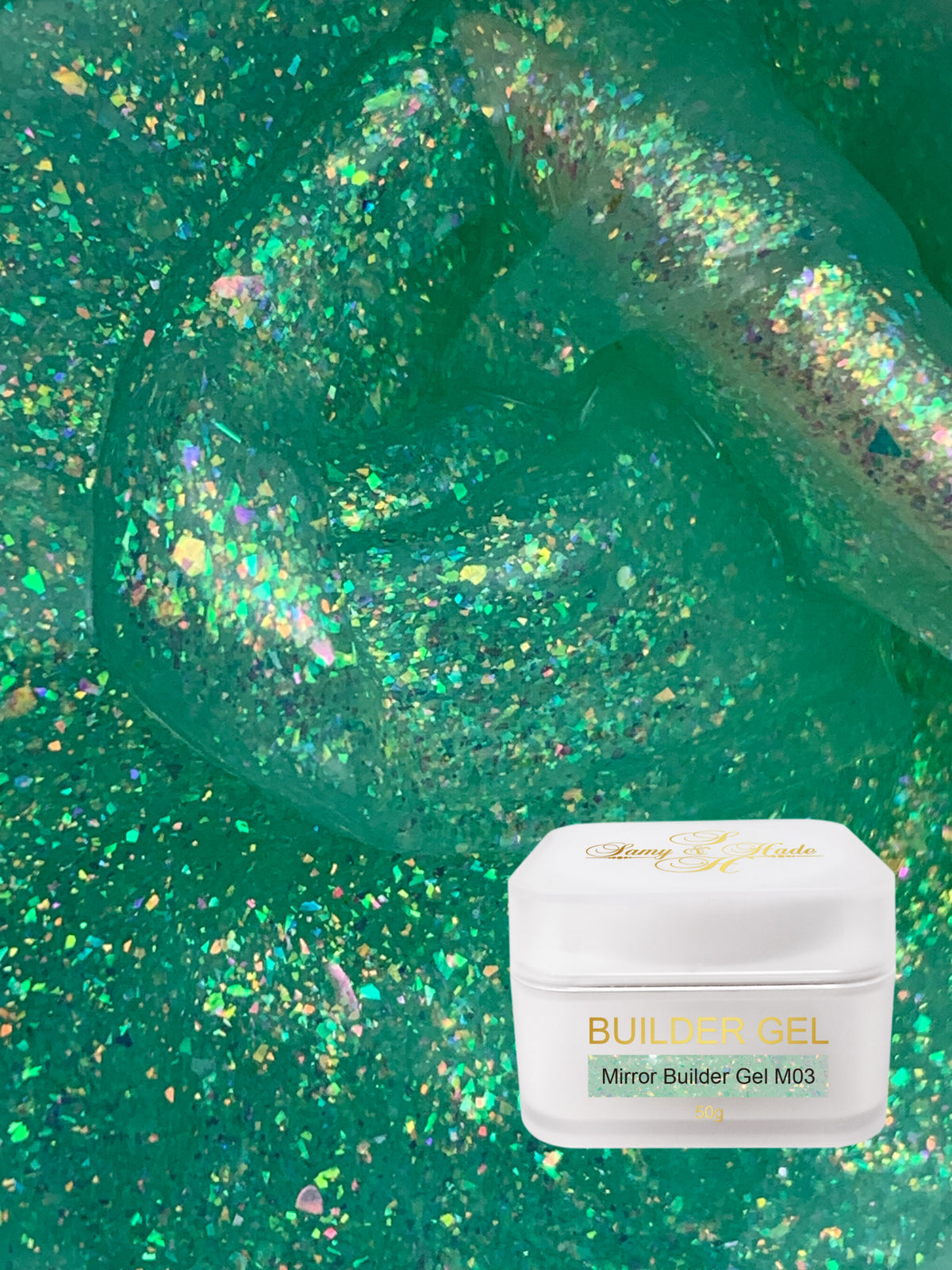 Mirror Builder Gel –(50g) 12 colores