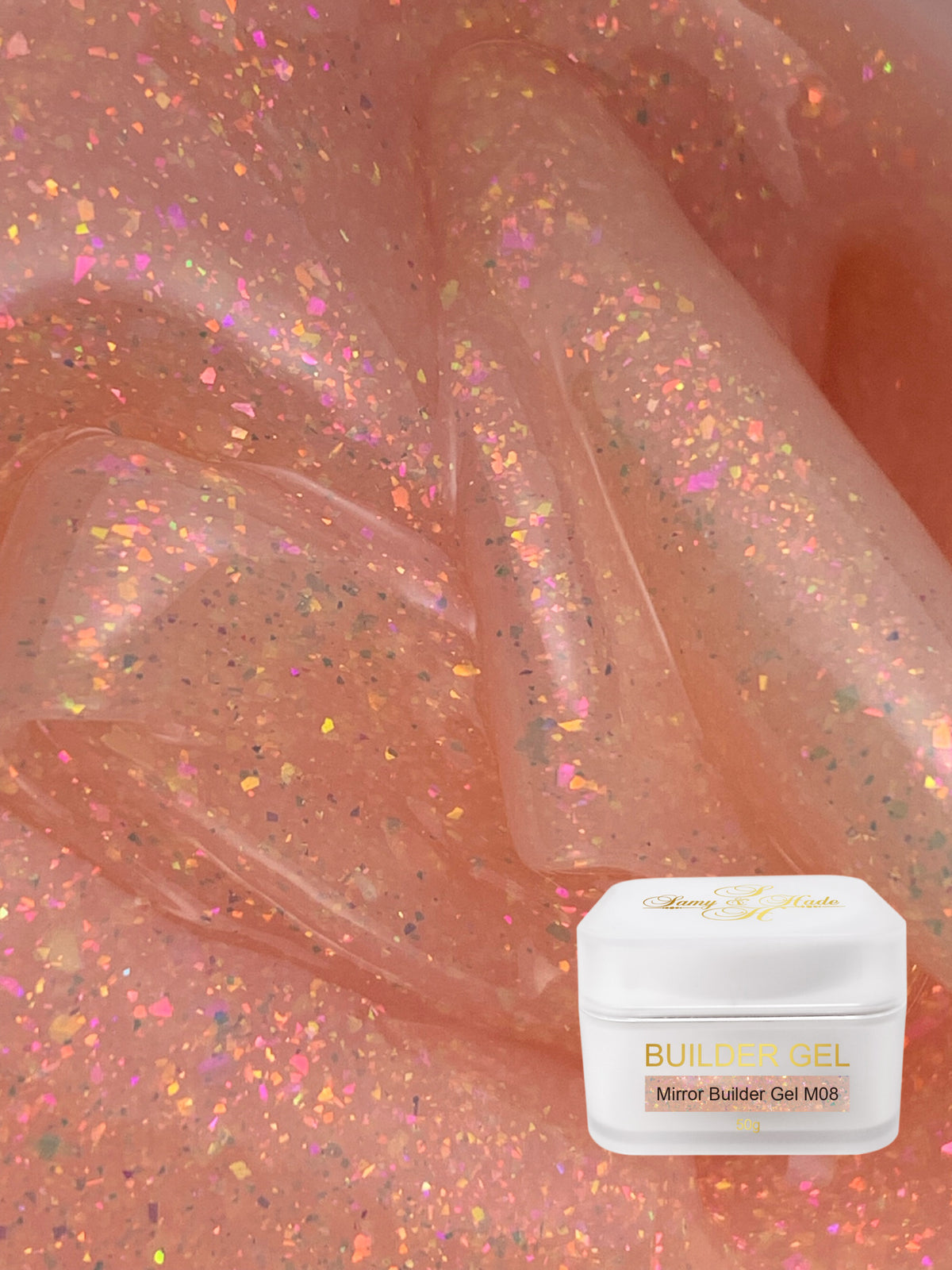 Mirror Builder Gel –(50g) 12 colores
