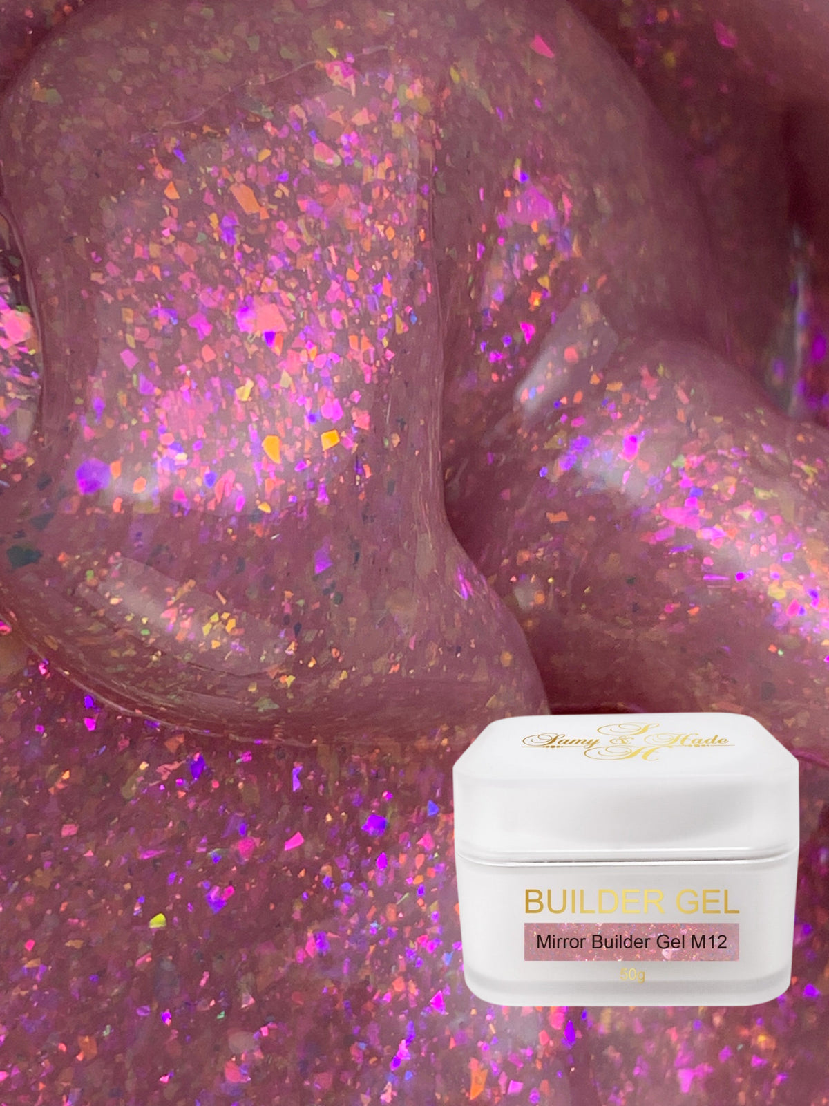 Mirror Builder Gel –(50g) 12 colores