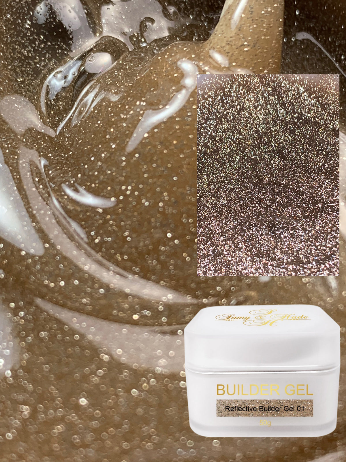 Reflective Builder Gel collection 6 colors