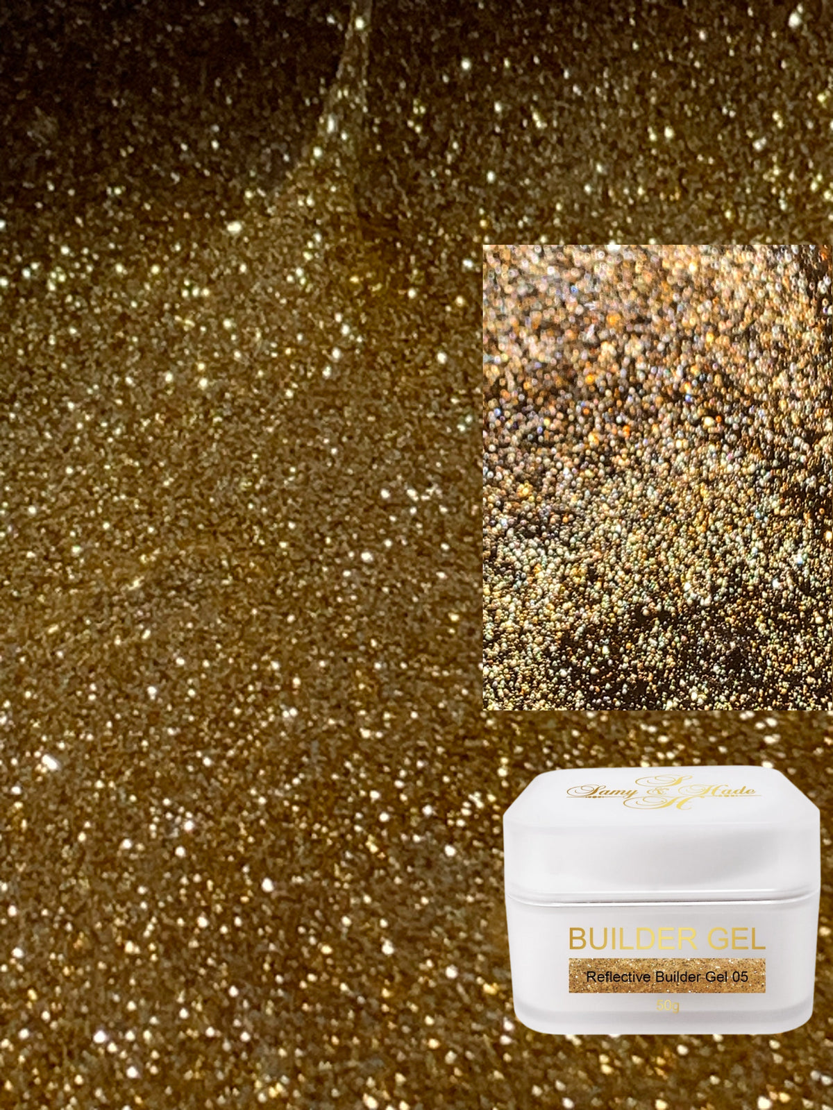 Reflective Builder Gel collection 6 colors
