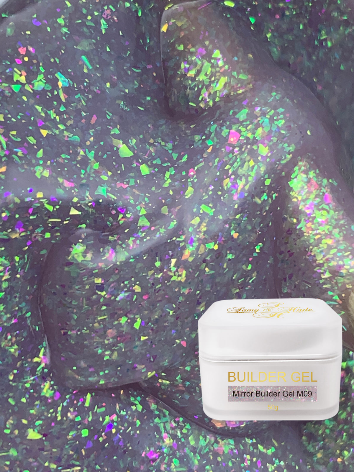 Mirror Builder Gel –(50g) 12 colores
