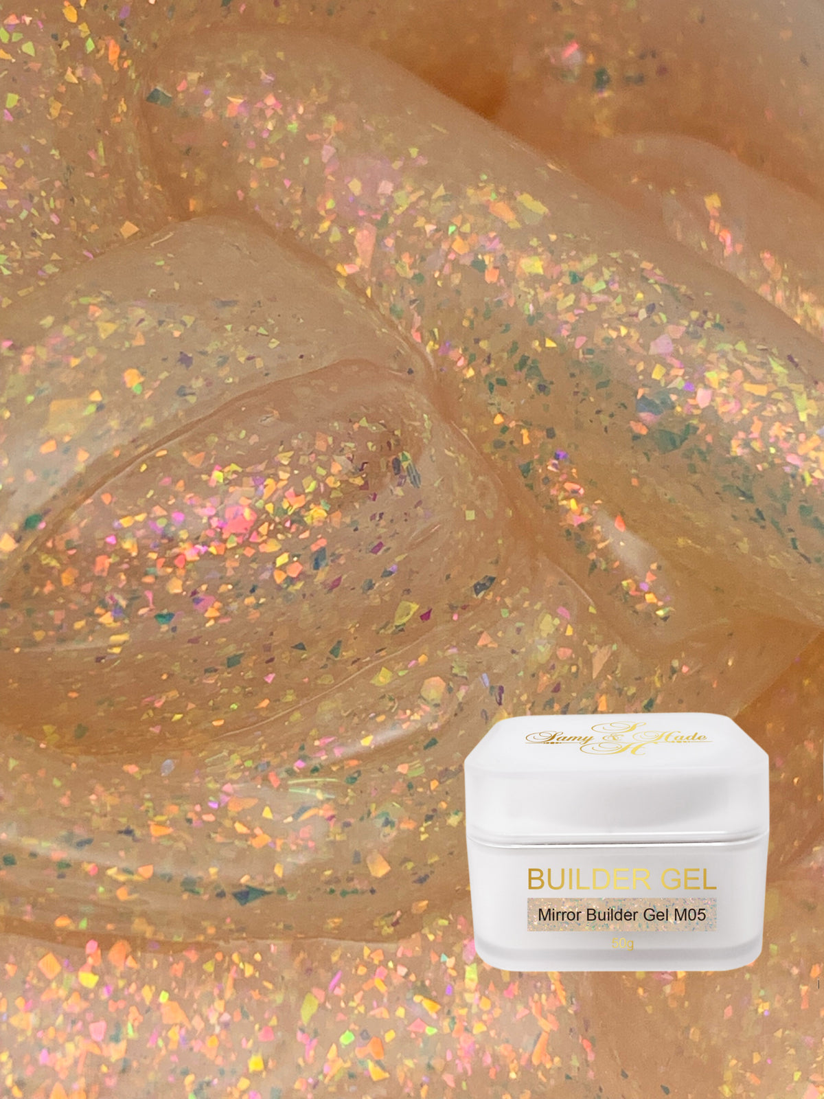 Mirror Builder Gel –(50g) 12 colores