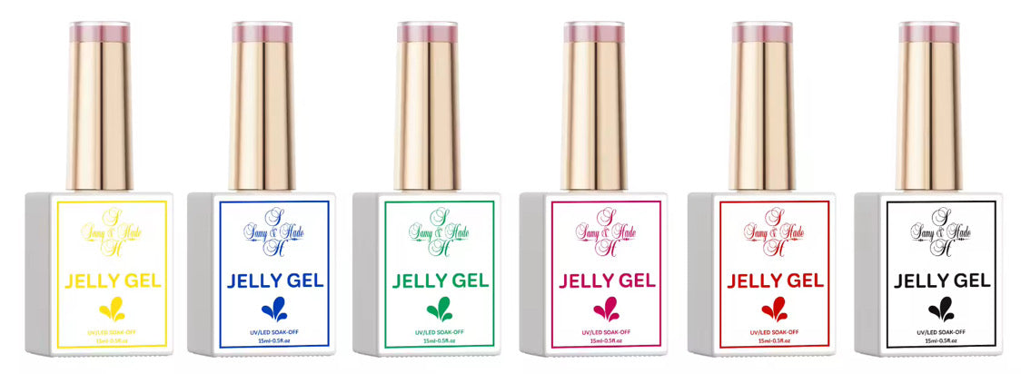 Jelly Gel colección 6 colores