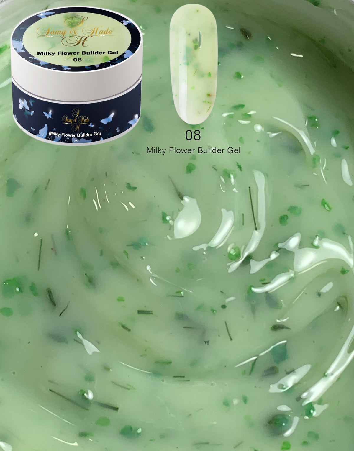 Milky Flower Builder Gel colección 12 colors (33)
