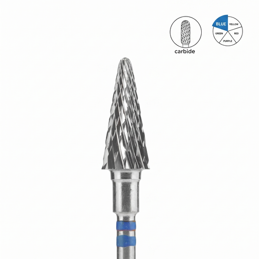 Broca De Metal Duro Para Clavos Para Zurdos Cono Azul EXPERT Diámetro De La Cabeza 6 Mm / Pieza De Trabajo 14 Mm