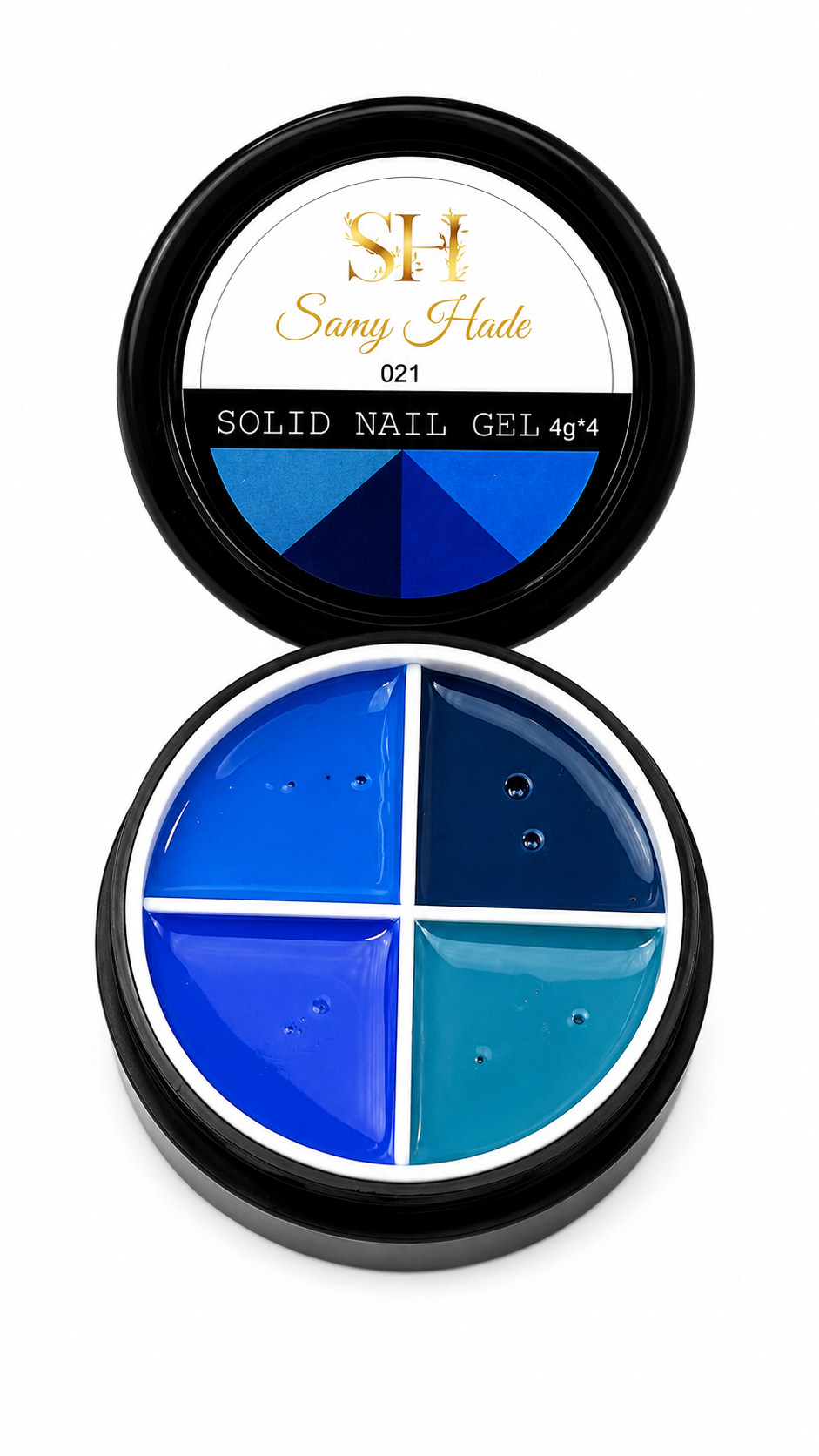 Solid nail gel 4g  ( 4 colors cada embace ) lo