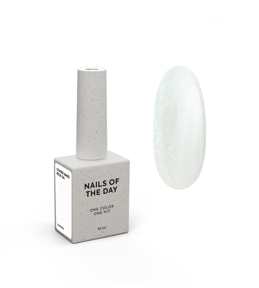Nailsoftheday Cover base milk 04 shimmer