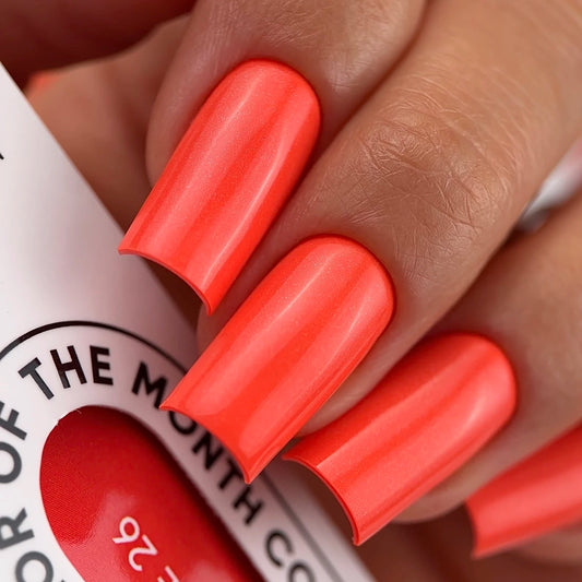 NAILSOFTHEDAY Color of the month June 2026 Dopamine
