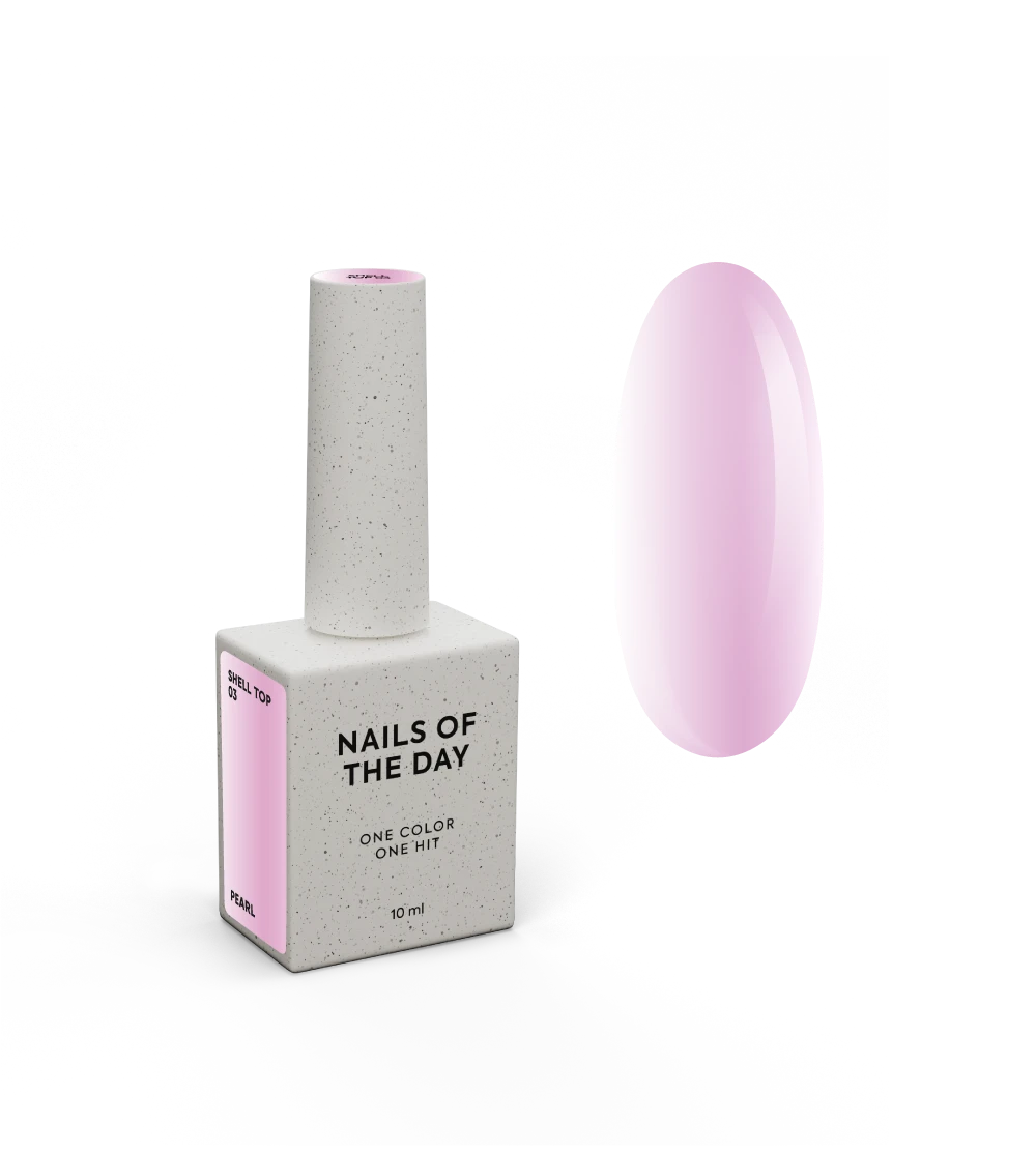 NAILSOFTHEDAY Shell top 03 new formula