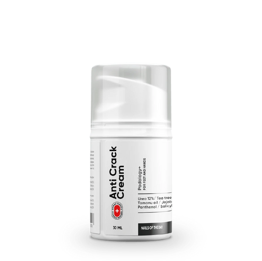NAILSOFTHEDAY Anti-Crack Cream — cream for cracked skin on hands and feet, with 12% urea, 30 ml.