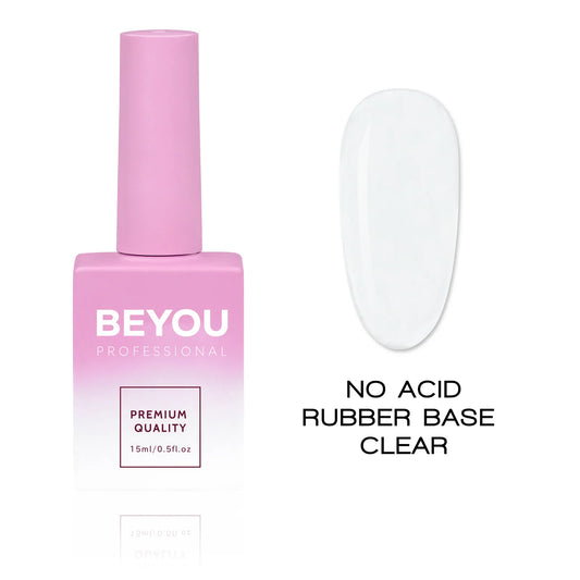 BEYOU Professional Rubber Base Coat No Acid Base Clear