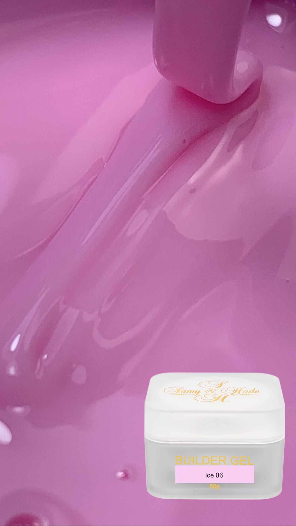 BUILDER GEL ICE COLLECTION — 50g 7 colores