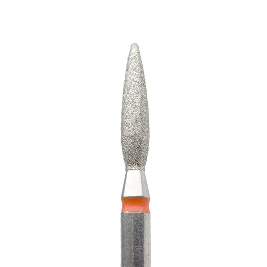 3 flame DIAMOND NAIL DRILL BIT DFL 2.3 mm / 10.0 mm / Fine punta gruesa
