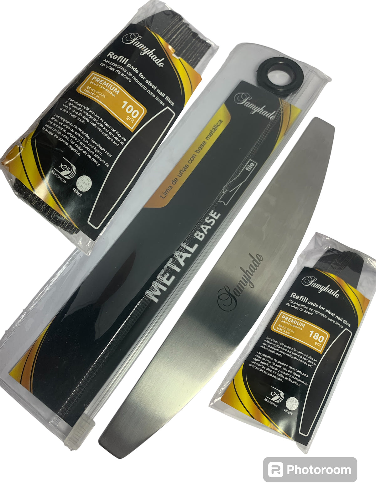 Limas con respuesto (Nail Files Pack + Refills )