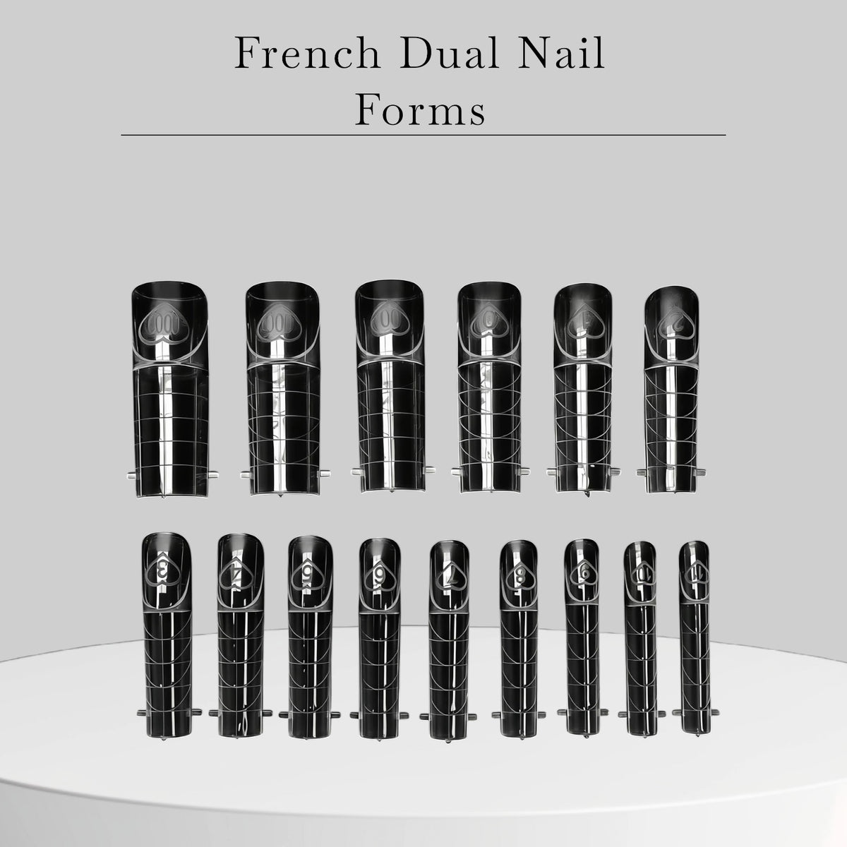 French Dual Nail Forms