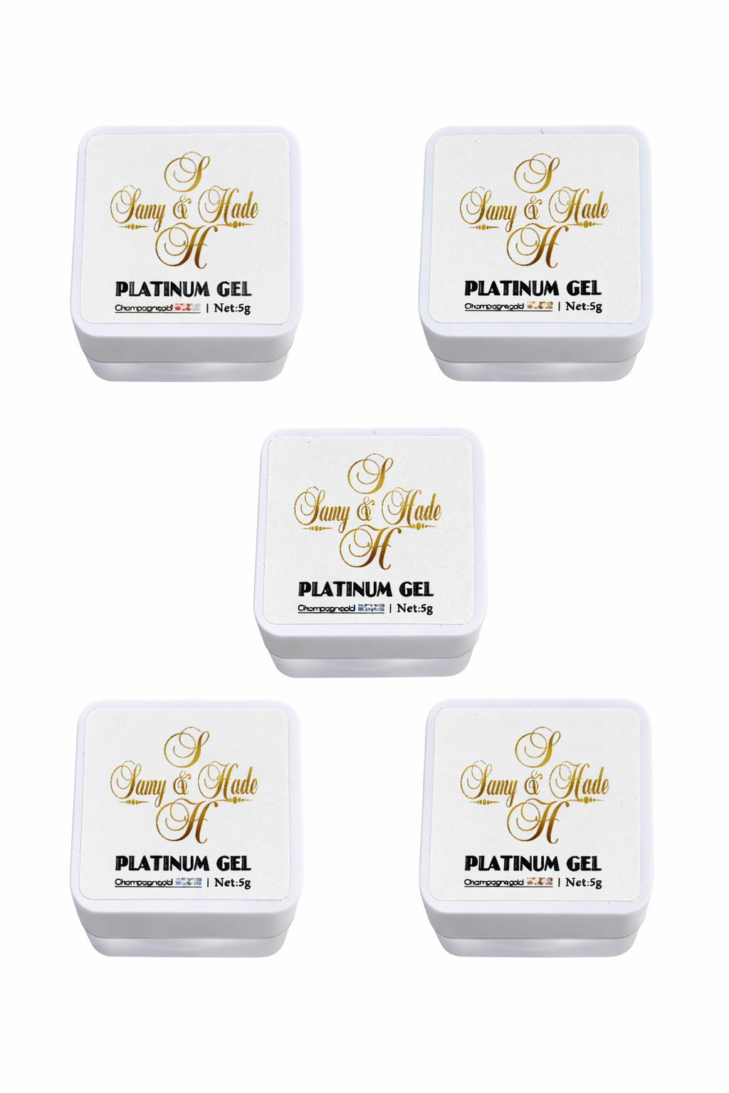 Platinum gel 4 diferentes tonos
