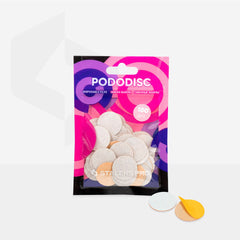 Recargas Blancas Para Disco De Pedicura PODODISC STALEKS PRO M (50 Pcs) /180