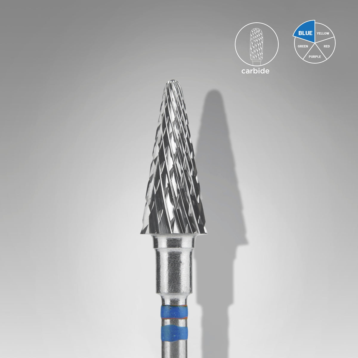 Broca De Metal Duro Para Clavos Para Zurdos Cono Azul EXPERT Diámetro De La Cabeza 6 Mm / Pieza De Trabajo 14 Mm