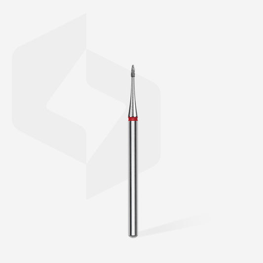 Fresa Diamante Mini Llama Roja EXPERT, Diámetro De 1 Mm / Parte De Trabajo De 3 Mm
