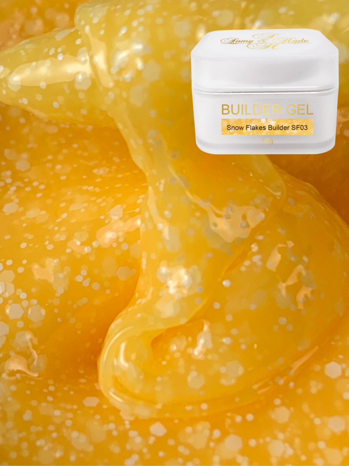 BUILDER GEL colección 
Snow Flakes Builder 
50g