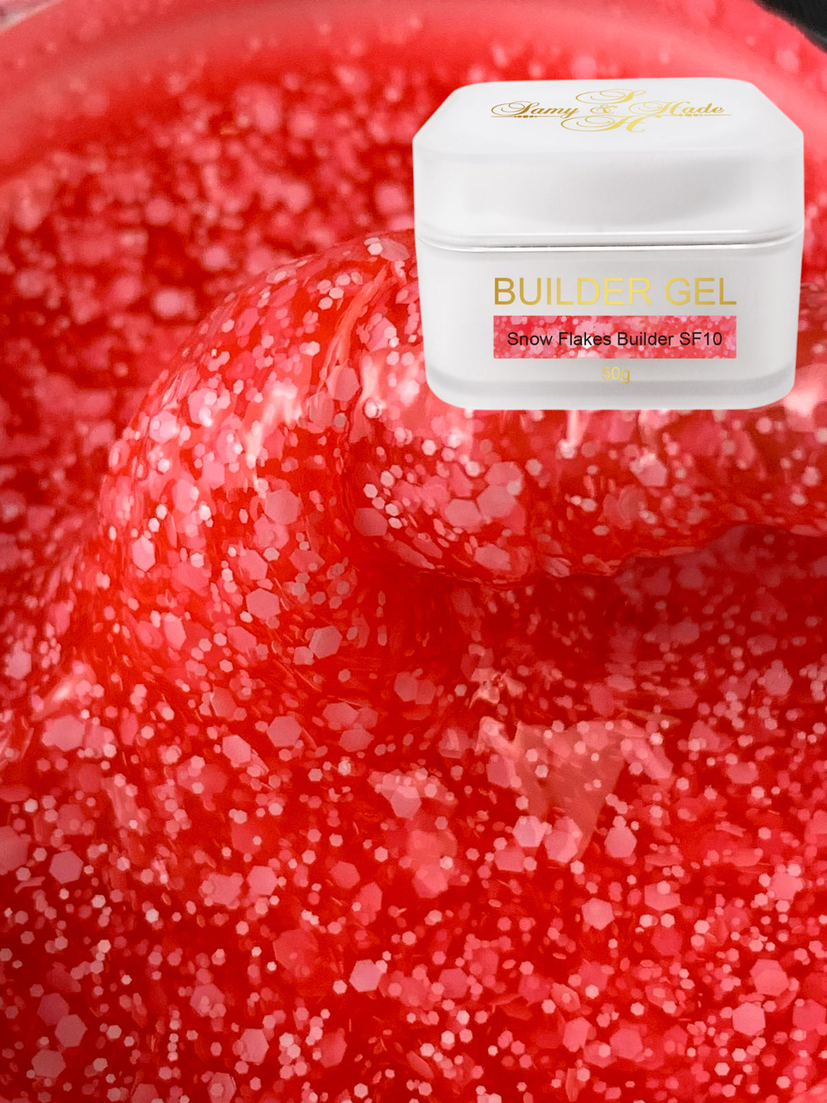 BUILDER GEL colección 
Snow Flakes Builder 
50g