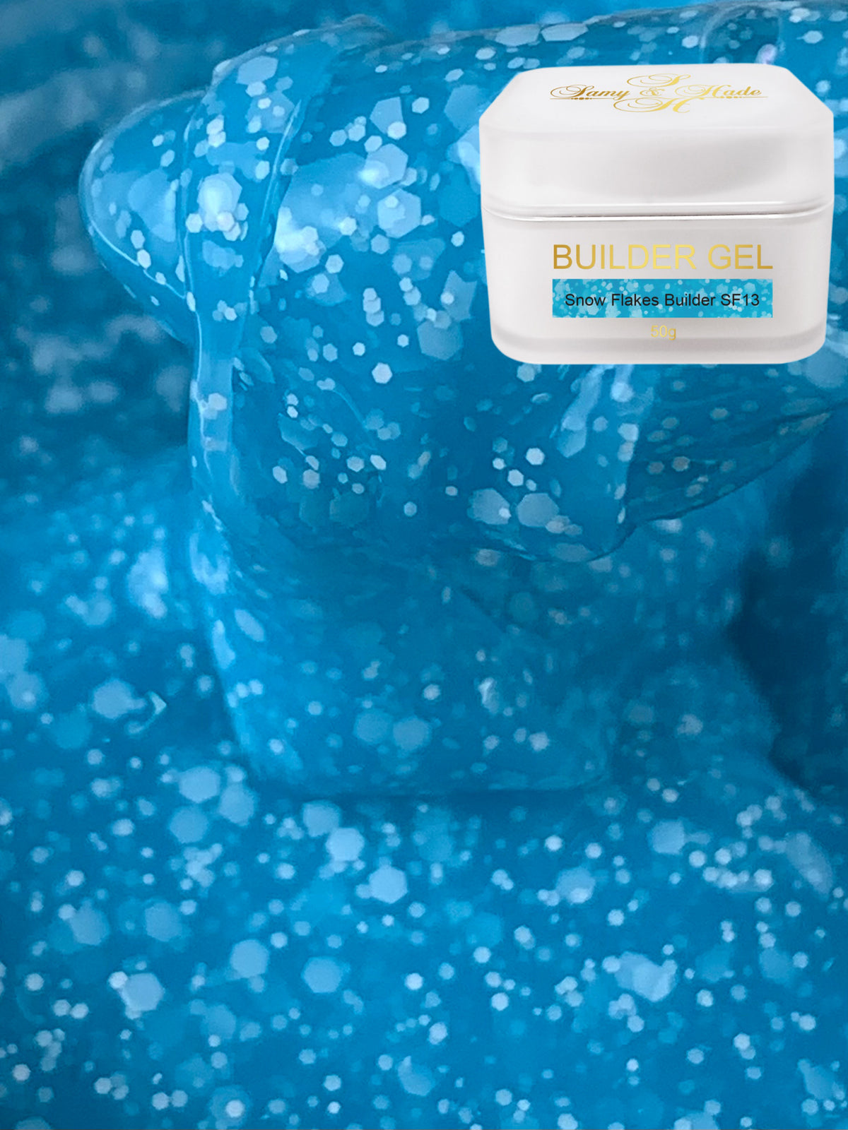 BUILDER GEL colección 
Snow Flakes Builder 
50g