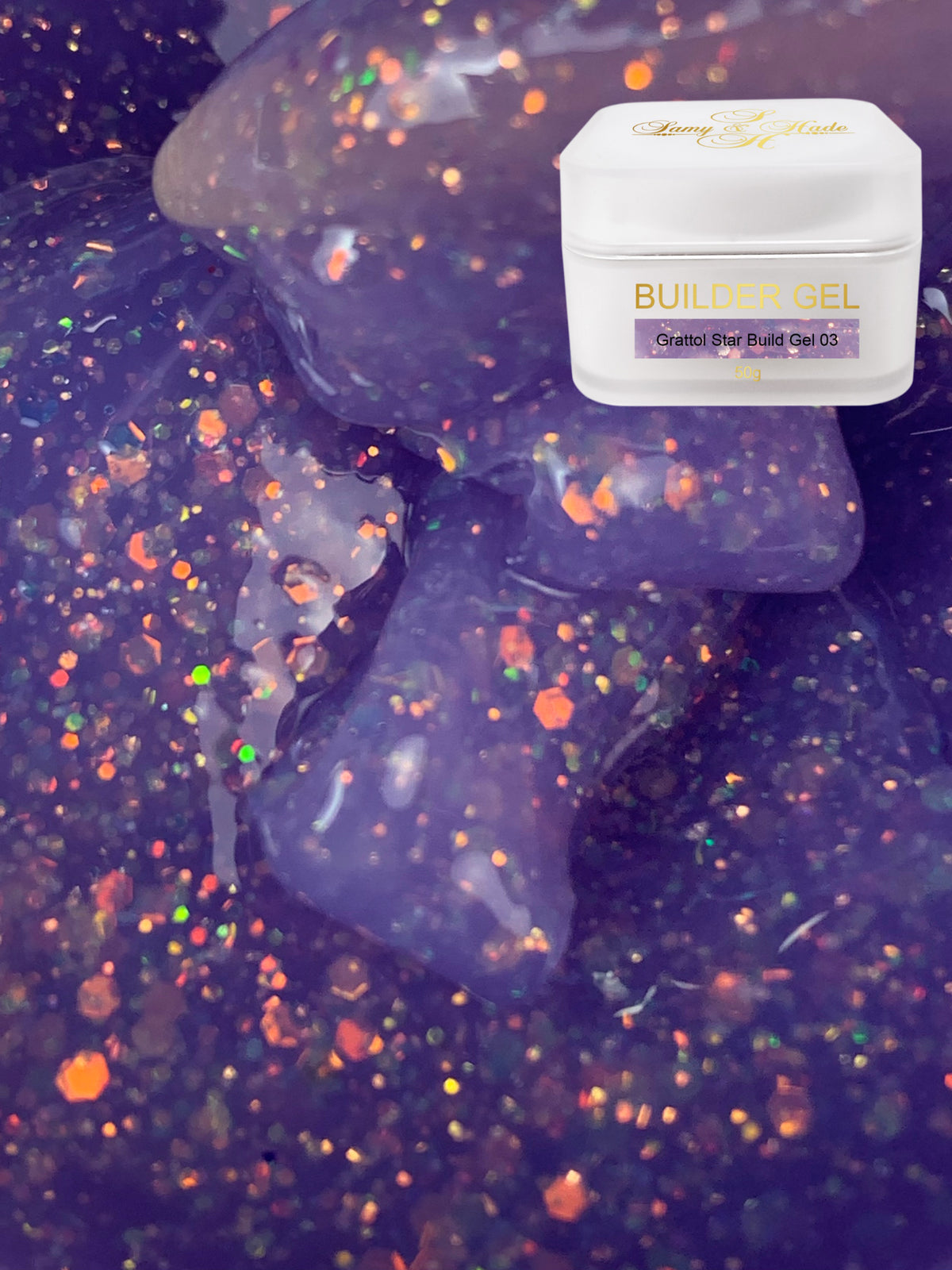 Grattol Star Build Gel 50g 4 colores