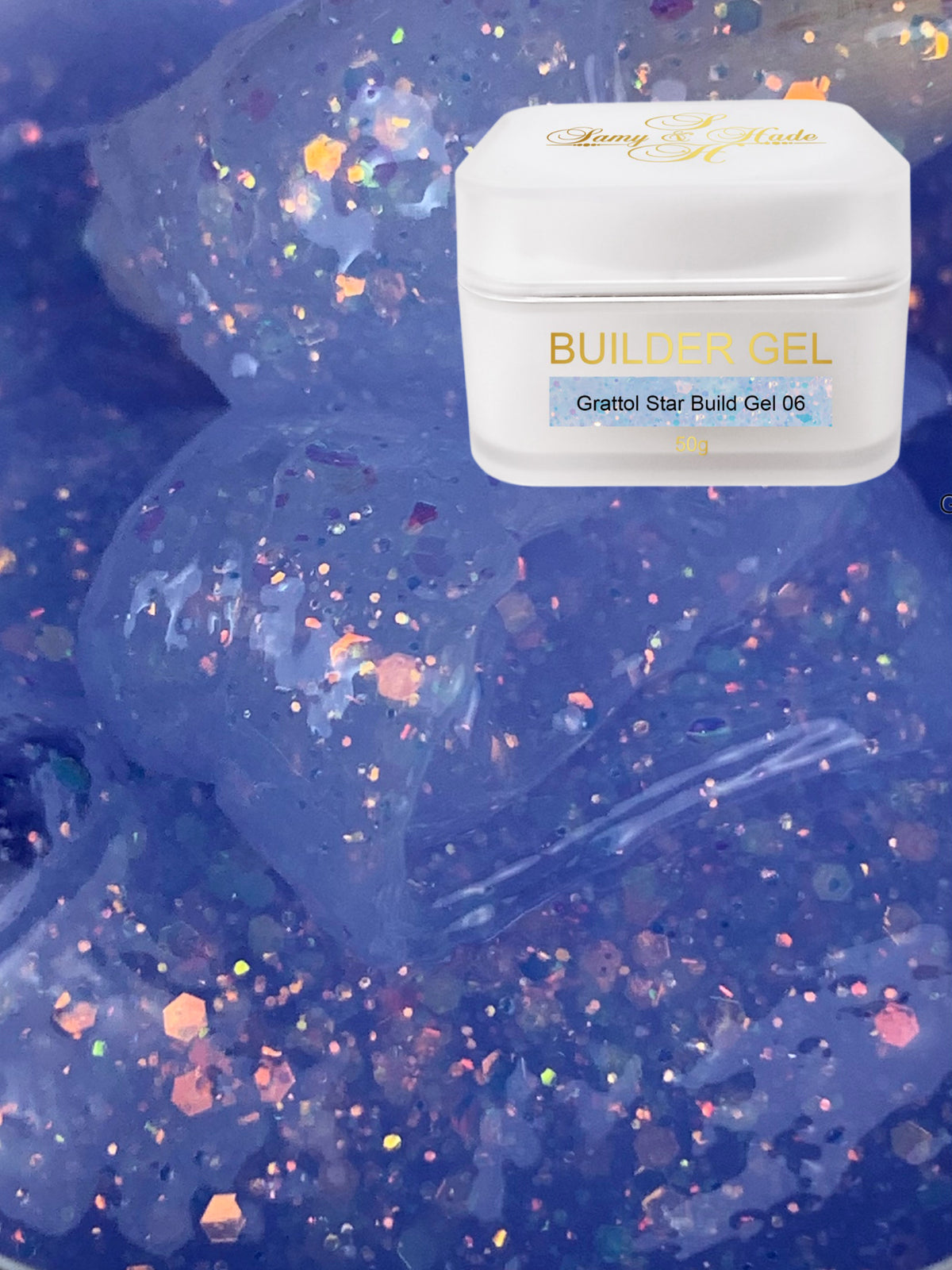 Grattol Star Build Gel 50g 4 colores