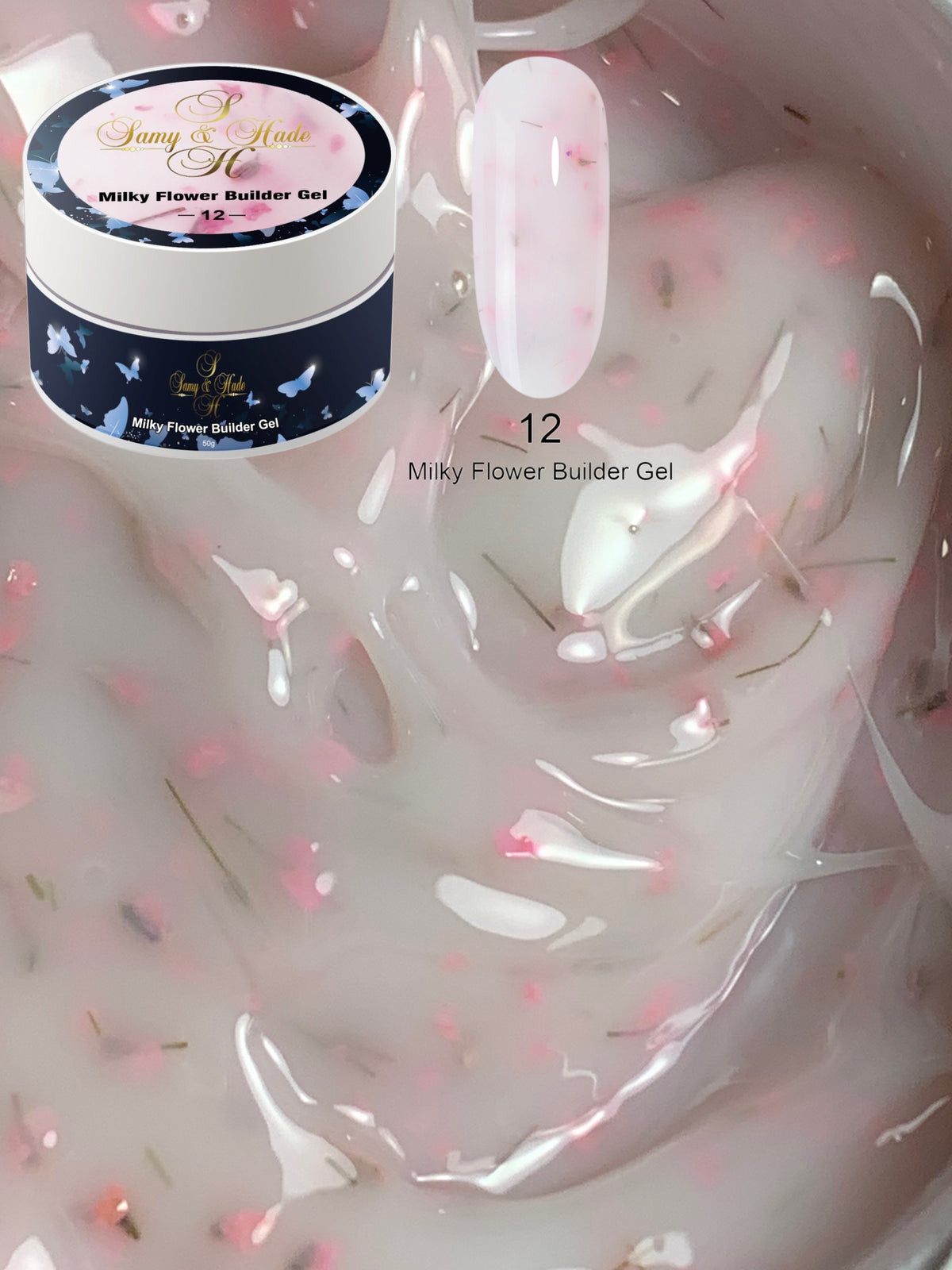 Milky Flower Builder Gel colección 12 colors (33)