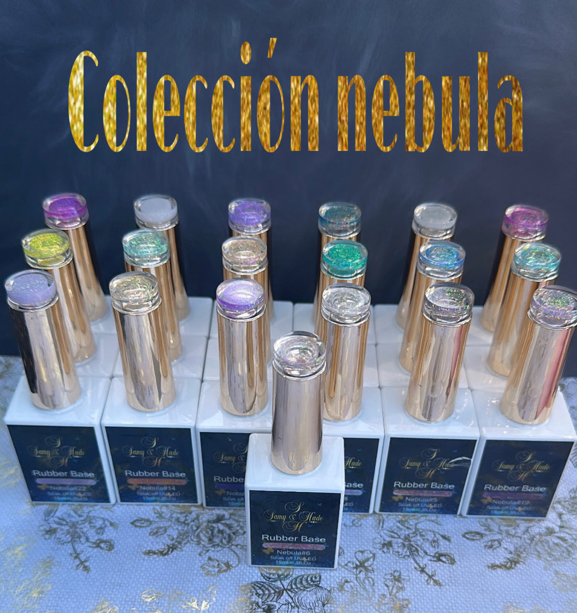 Rubber base colección Nebula
