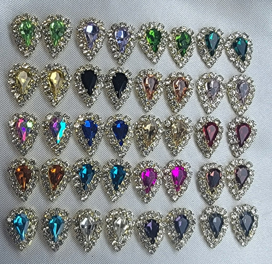 Rainbow zircon 20 colores 40 unidades