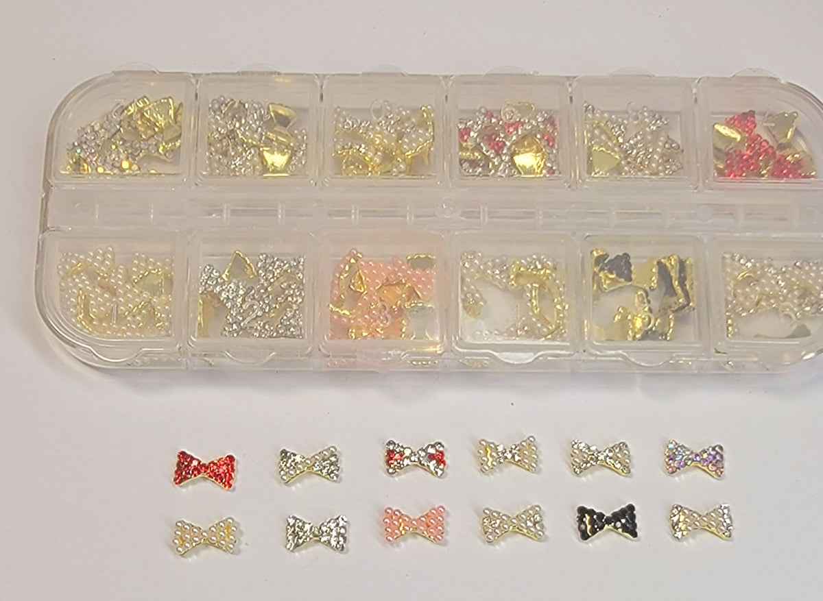 Nail Jewelry Shaped Bows