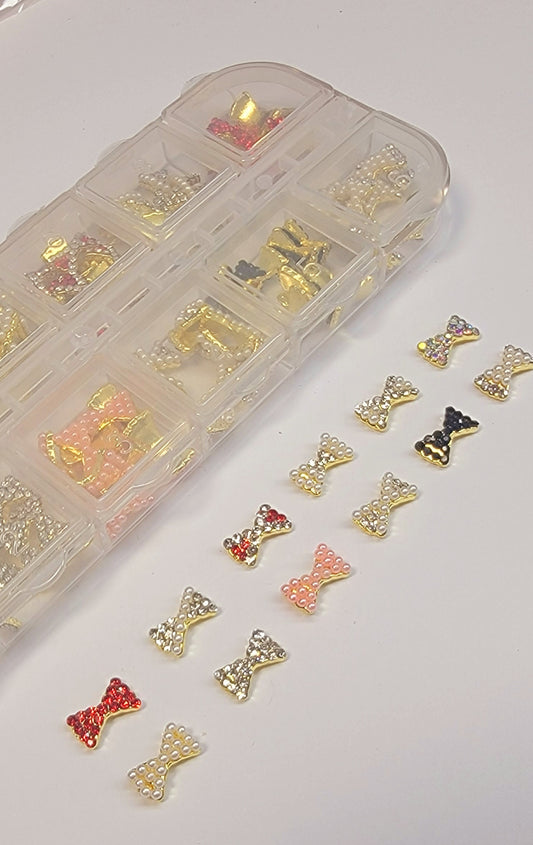 Nail Jewelry Shaped Bows