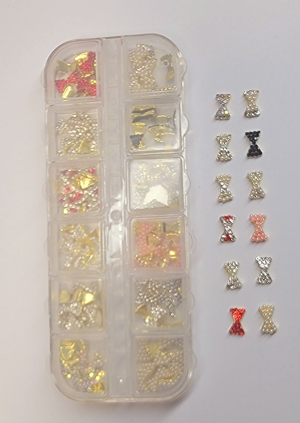 Nail Jewelry Shaped Bows