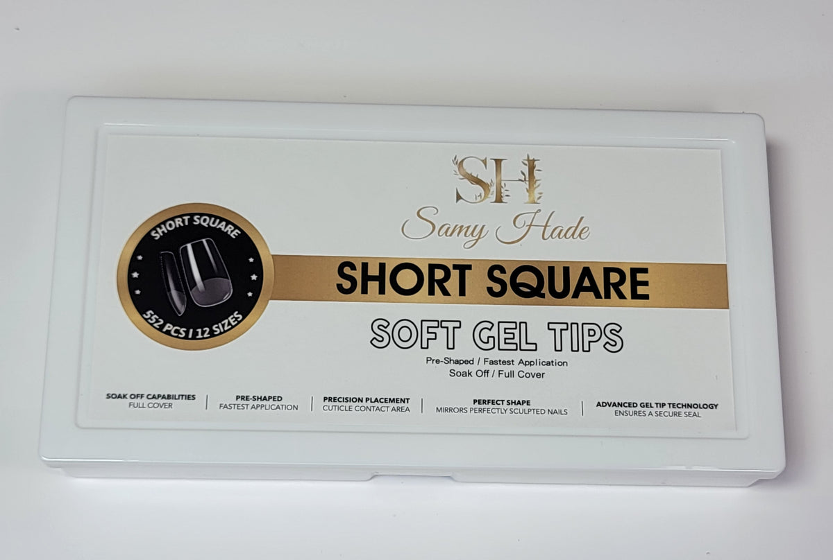 SOFT GEL TIPS  552 pcs 12 size
