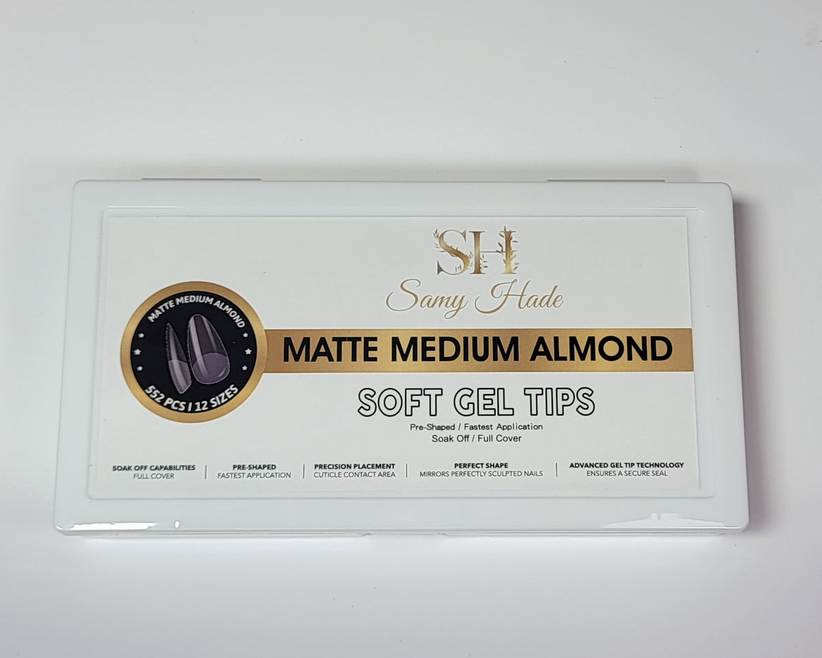 SOFT GEL TIPS  552 pcs 12 size