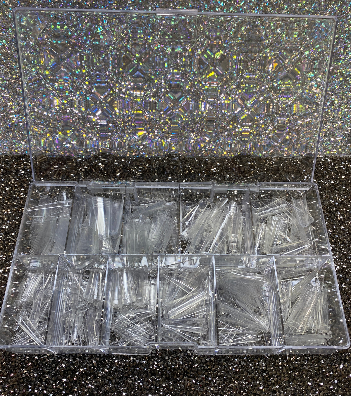 Nail tips coffin 550  pc