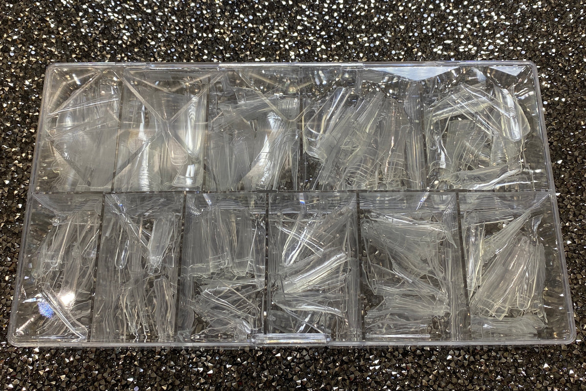 Nail tips coffin 550  pc