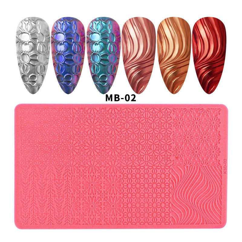 3D nail molds, nail template,