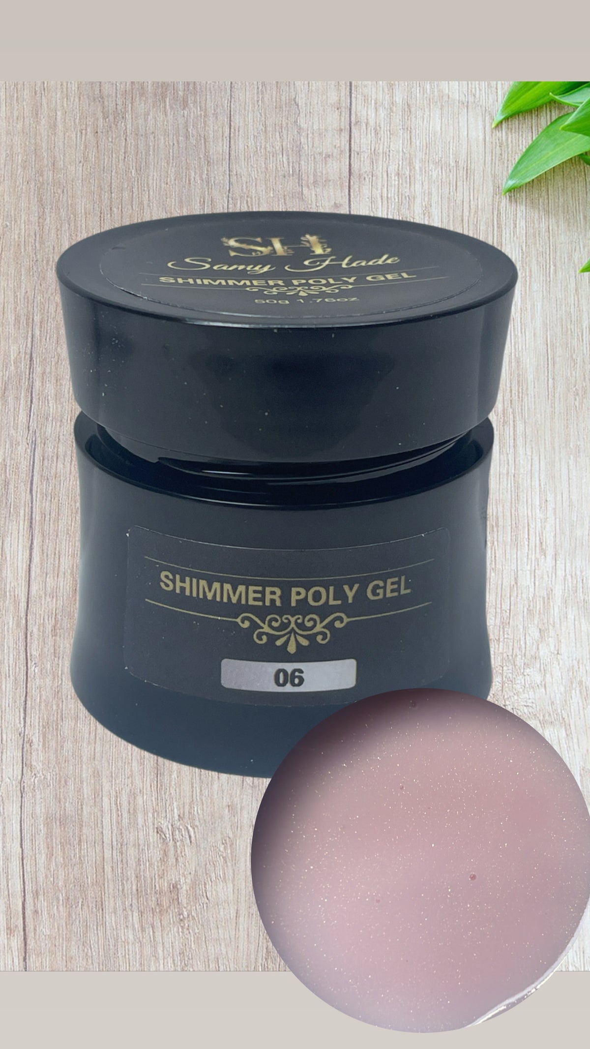 Polygel shimmer #06  50gr