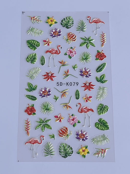5d sticker k079