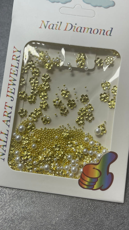 Flowers metallic zirconia