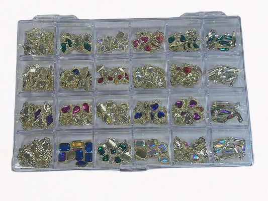 Nail jewelry box 240 pc #2