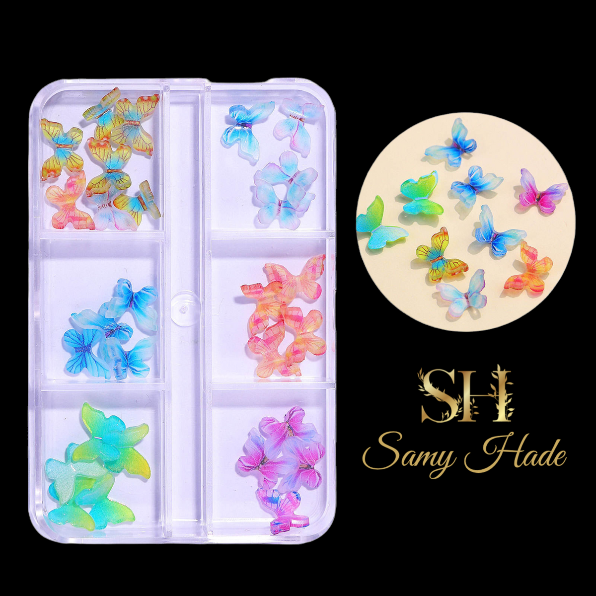 Butterfly resins