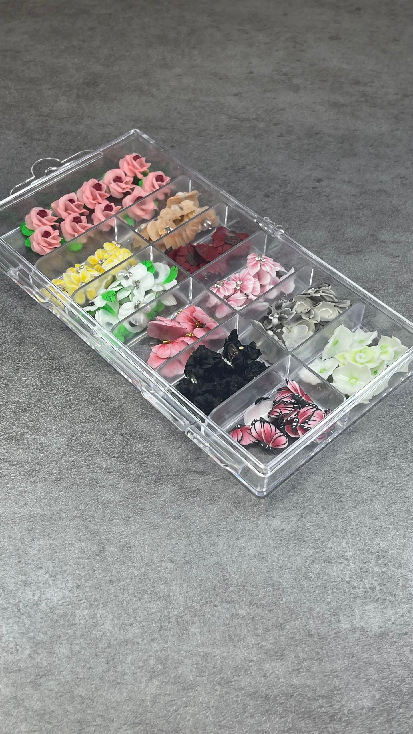 #2 Flowers 3d     110 pcs