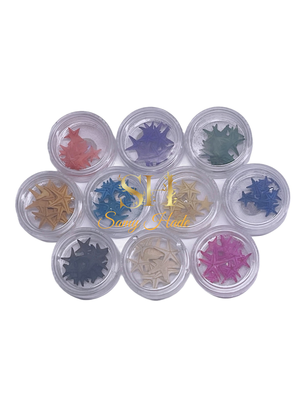 starfish decorations 10 colors